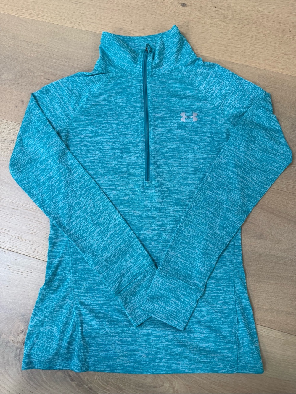 Under Armour Heather Teal Performance Quarter-Zip
